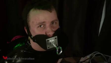 PUP RIKKI BONDAGE AND GAG TEST (HD mp4) 720p