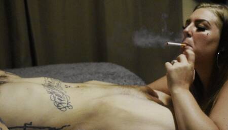 Smoking Blowjob Leads to Creampie