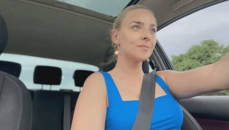 Driving in high heel slippers MP4