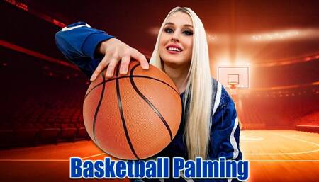 Giant Hands vs Mens Size 7 Basketball Palming Challenge