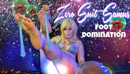Zero Suit Samus Foot Domination