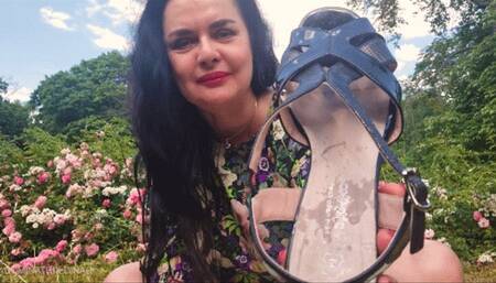 Feet Spit and Sandals