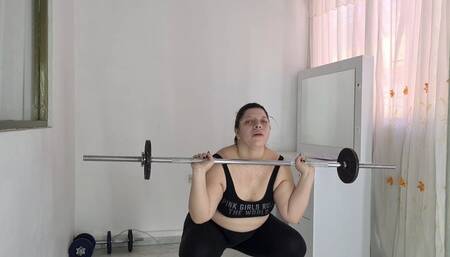 Alice and a lot of sweat