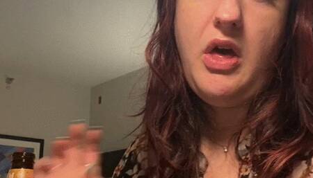 Bbw Chugging Rootbeer and burping along the way