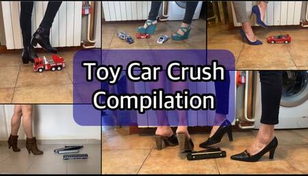 GIRLS CRUSHING TOY CARS BEST OFF - MP4 Mobile Version