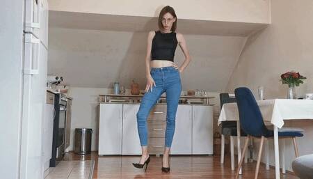 Relentlessly toe and heel tapping