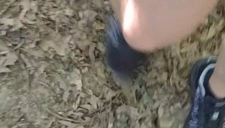 Tempest shows off favorite hiking path