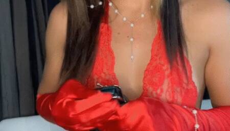 Virginia Slim 120 Zippo Lighter Red Lingerie Smoke