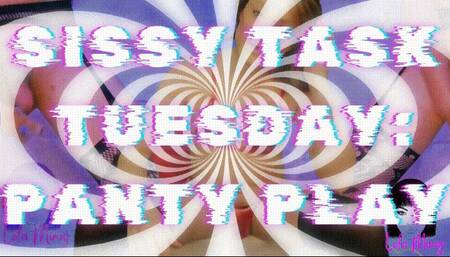 Mesmerized To Wear Panties Sissy Training Lola Minaj Trans MP4SD