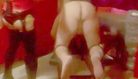 A novice caned Part 2 of 4