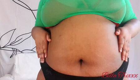 BBW Goddess Belly Worship