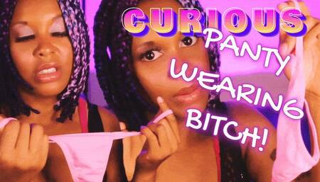 Curious Panty Wearing Bitch