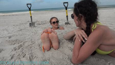 Carmen Valentina's Beach Day HD