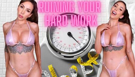 Ruining your hard work