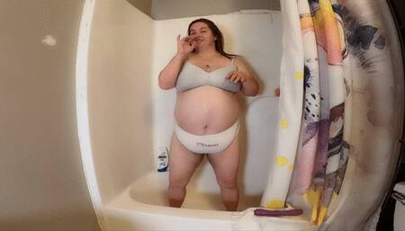 White Panties Pussy and Piss