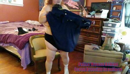 Nurse Vicki Getting Dressed in Police Outfit