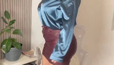 Mouth Stuffing with Paper