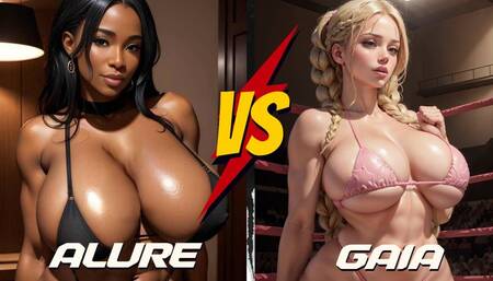 Big Tit Female Wrestling: Gaia challenges Alure WMV