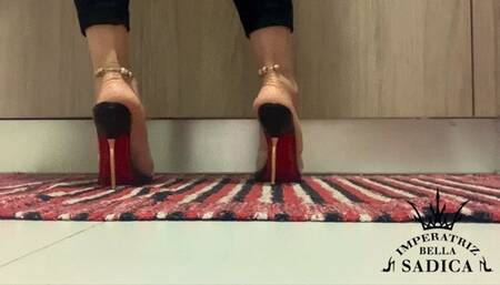 Come to the ground, I want to step on your ego