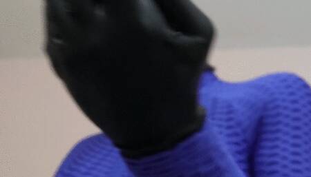 Big-Tittied Zentai Doll Masks Up, Unzips, and Vibrates