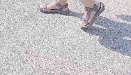 Walking Sandal dry Pumping