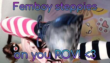 Femboy steppies on you POV!