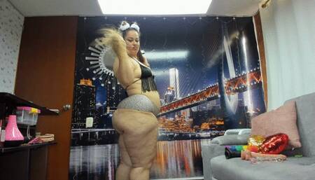 Kristen Hill Dance, Seduction and Anal Dildo in Doggy