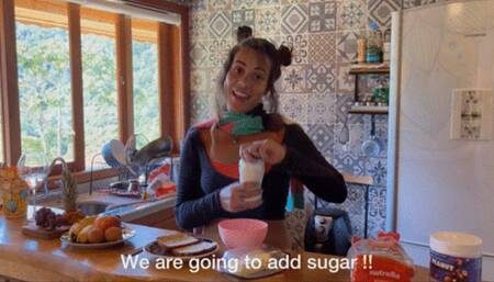 My breakfast to fart very stinky!