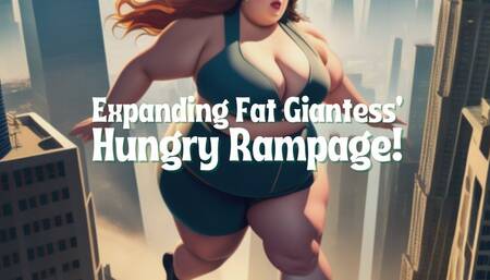 Expanding Fat Giantess' Hungry Rampage! (AUDIO) - MP4
