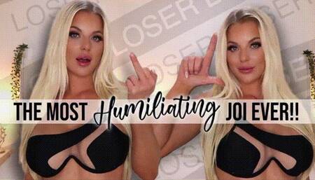 Extremely Humiliating JOI