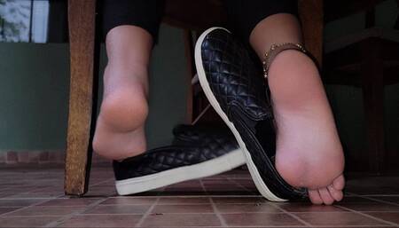 Soles and Shoeplay Show in Sneakers