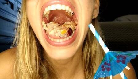 A colorful spread Penny food girl