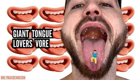 GIANT TONGUE LOVERS VORE