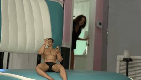 Princess Nathalia Dominates Shrunken Loser Husband (SD 720p WMV)