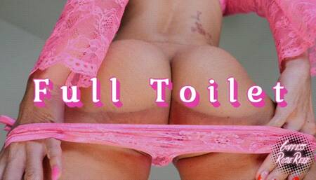 Full Toilet- Ebony Goddess Rosie Reed Recruits You As A New Toilet Slave To Take Her Loads From Her Superior Ebony Ass And Asshole- Femdom Toilet Slavery Fetish- 1080p HD