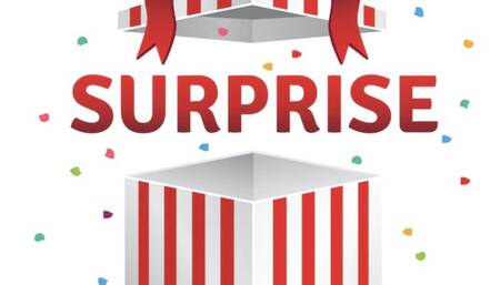A SURPRISE FOR YOU!