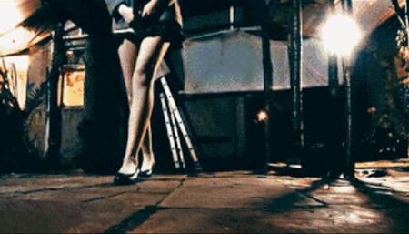 School-Girl Uniform Slut Training Block and Tackle