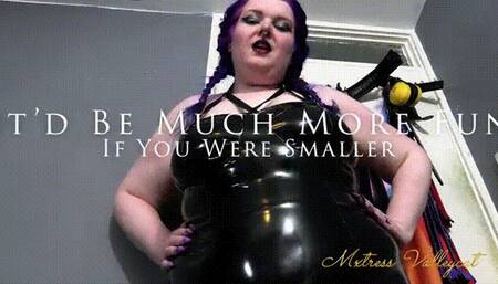 It Would Be Much More Fun If You Were Smaller (wmv)