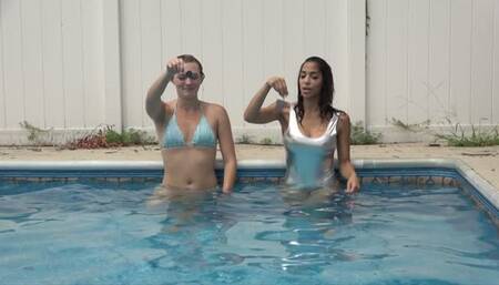 Eden and Tyler Lynn: Games in the Pool, Part 1