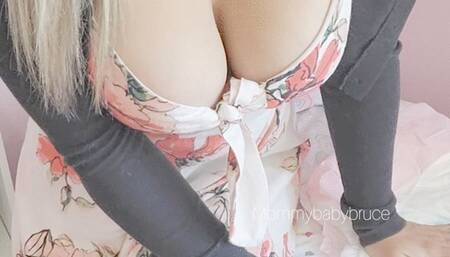 Your Wife Makes You Wear Her Used Panties Over Your Diaper