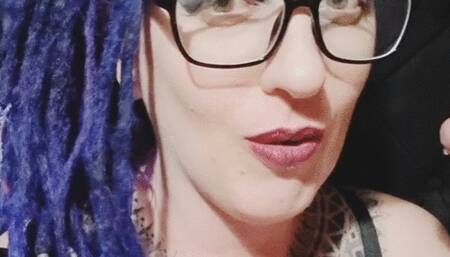 POV cock suck Cum on BBW Tits