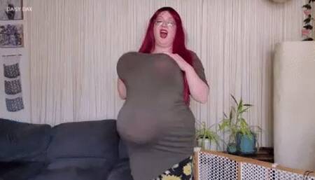 Magic Balloon BBW Body Inflation Until She Pops