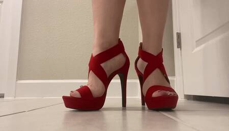 Caught the Foot Freak in my Bathroom Again