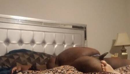 I Smacked my Ass in Bed while Wearing Women Thong