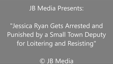 Jessica Ryan Gets Arrested and Punished for Loitering - SD