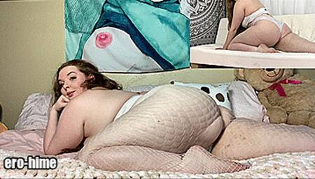 Picture in Picture Thigh Tease Weight Gain Comparison