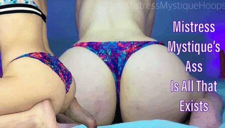 Mistress Mystique’s Ass Is All That Exists - Mesmerized by Ass Worship - MP4
