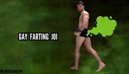 Gay farting Joi