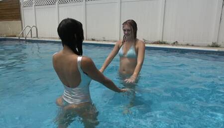 Eden and Tyler Lynn: Games in the Pool, Part 2