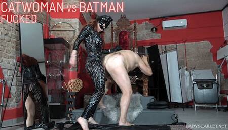 LADY SCARLET - CATWOMAN VS BATMAN - FUCKED hd